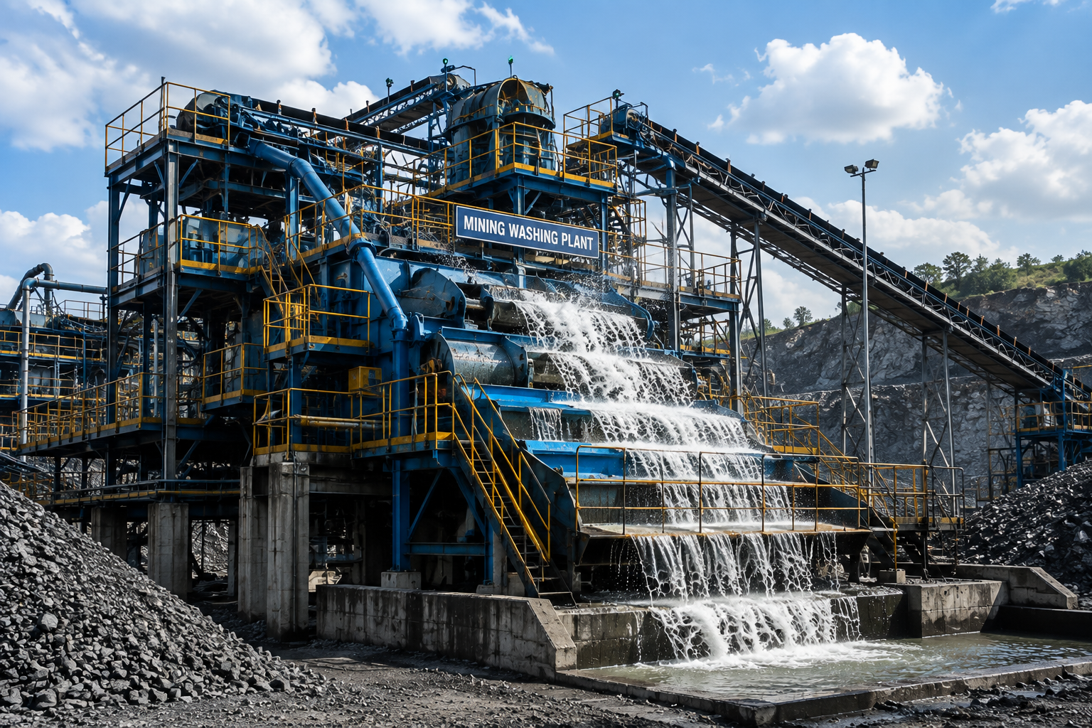 Mining washing plant